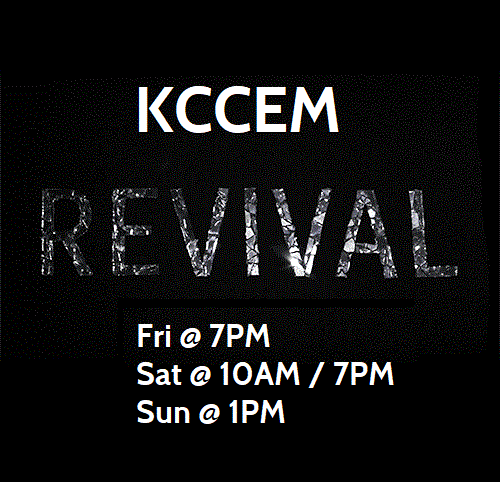 KCC EM Revival October 12-14: Being Disciples of Christ